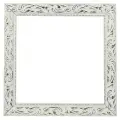 Calligrata Рама для картин (зеркал) 30 х 30 х 4 см, дерево, «Версаль», цвет бело-золотой