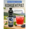 Основа Torry Черника Голубика, для коктейлей, напитков, десертов, пластиковая бутылка, 1кг
