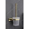 Ершик для унитаза Gappo G0710-3 настенный золото