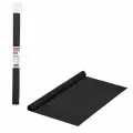 Бумага цветная крепированная Brauberg, 50x250см, черная, 32 г/кв. м, в рулоне, 10 листов (112530)