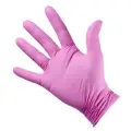 Benovy розовые нитриловые перчатки 50 пар (100шт) размер S, 5 уп.