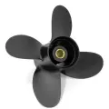 5113-093-11 Гребной винт SOLAS Amita 4 для Tohatsu/Mercury 9.9/15/18/F20, 4x9-1/4x11, 4-х лопастной