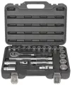 Набор инструментов 1/2 22 предмета с 6 - гранными головками 10-32 мм AUTOMASTER AMH-4022-6