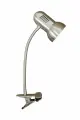 Настольная лампа на прищепке светильник МТ2023 никель E27 220В Ultra LIGHT