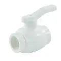 Кран шаровой PP-R белый Дн 63 внутренняя пайка RTP (РосТурПласт) 10581