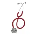 Стетоскоп Littmann Classic III малиновый трубка, Серый головка и беруши, 69 см, 5627