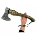 Топор ручной работы большой Медведь Велес, резной