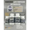 Комплект для покраски NISSAN, код 3I3, TWNIS00056, VIOLET, базовая автомобильная эмаль 250 мл, лак 2K 250 мл с отвердителем, разбавитель 125 мл, FixPaint Pro