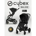 Коляска прогулочная Cybex Balios S LUX NEW 2026 Moon Black с дождевиком
