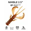 Силиконовые приманки CF Company Nimble 2.5 44-65-10-6, Кальмар, 7 шт.