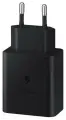 Блок питания с проводом Samsung 45W Travel Adapter USB-C комплект/ Сетевой адаптер с шнуром Самсунг Трэвел Адаптер 45вт ЮЗБ тайп -с, черный, модель EP-TA845