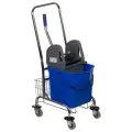 Уборочная тележка OfficeClean Professional 1 ведро 25 л металлический каркас отжим 260493/AF08082