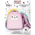 Рюкзак школьный Комус Basic Лама, портфель анатомический для девочки, 2 отделения, 2 кармана