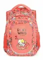 Schoolformat Рюкзак Soft 3 kitten donut, 22 литра, коралловый/