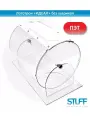 Лототрон Stuff ИДЕАЛ, без шариков, пластик, прозрачный, 22.5 см х 20 см