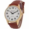 Наручные часы OMAX, коричневый, золотой, белый