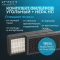 Комплект фильтров для ATMEEX AIRNANNY A7 (Фильтр тонкой очистки HEPA H11 + Угольный Cellular Active Carbon)