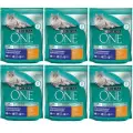 Сухой корм Purina One для стерилизованных кошек и котов с курицей и цельными злаками 750г 6 шт