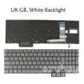 Клавиатура с подсветкой для ноутбука Lenovo IdeaPad Gaming 3-15ARH7 3-15IAH7 3-16ARH7 3-16IAH7 PT5SYXBG, с подсветкой, UK GB Backlit Gray