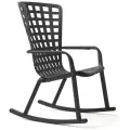 Пластиковое кресло-качалка Nardi Folio, антрацит
