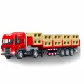 Грузовик металлический / контейнеровоз с откидной кабиной, свет, звук / тягач