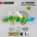 Комплект фильтров от химии для дезинфекции и дезинсекции RESPIK® F3 ABEK1P2 R (R59 + R25 + R1) для масок / полумасок 3М , JETA SAFETY , руссиз , RESPIK