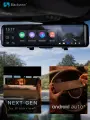 Зеркало-видеорегистратор Blackview GX12 Android 14, 4G, Wi-Fi, GPS, 2 камеры, радар, удалённый мониторинг