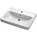 Раковина для ванной мебельная санфарфоровая с переливом УНИВЕРСАЛ Томь 60