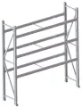 Каркас стеллажа Л50 2000x500x1800 - 3 яруса (без полок)