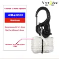 Алюминиевый карабин Nite Ize CamJam XT, NCJLA-02-R3withCord