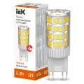 Лампа LED CORN капсула 5Вт 230В 3000К G9 (10шт/упак) IEK