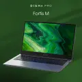 Ноутбук Digma Pro Fortis M, 15.6, IPS, Intel Core i5 1235U, DDR4 16ГБ, SSD 512ГБ, Intel UHD Graphics, серый
