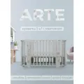 Кровать детская 5 в1 Sweet Baby Arte Серая/одуванчик