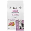 Сухой корм Brit Care Cat Kitten Healthy Growth для котят и беременных кошек, с индейкой, 1.5 кг
