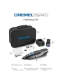 Гравер аккумуляторный Dremel 8240N/5, с кейсом, черный, 5 насадок