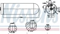 Осушитель кондиционера Nissens арт. 95231