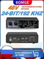 Аудиоинтерфейс BOMGE USB (24 бит/192 кГц) с XLR, фантомным питанием, прямым мониторингом, обратной связью для записи на ПК, потоковой передачи, гитариста, вокалиста и подкастинга