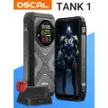 Защищенный смартфон Blackview Oscal Tank 1 Black + Док. Станция, 20000мАч, Ночная Камера, Фонарь, 16/512Gb, Гарантия год