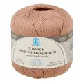 Пряжа для вязания Камтекс 'Хлопок мерсеризованный', 50г, 200м (100%хлопок) (067 пудра), 10 мотков