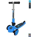 Самокат 3-х кол. Y-SCOO RT TRIO 120 NEON blue