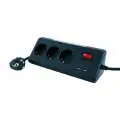 Сетевой фильтр с USB и подсветкой и ночником, старт, 1.5м, 3 розетки, 3500 Вт