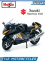 Мотоцикл коллекционный Maisto Suzuki Hayabusa 2022, масштаб 1:12, черный