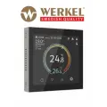 Умный сенсорный терморегулятор с LCD дисплеем Werkel W1851104, цвет дымчатый