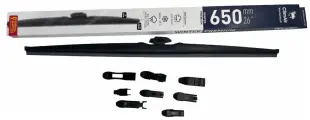 Зимняя щетка стеклоочистителя ClimAir WINTER PREMIUM 26 (650mm), 10 переходников (адаптеров)