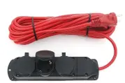 Удлинитель в бухте Power Cube PC-3G-3B-20, IP, 16 А, 20 м, IP54 3 розетки, 3*1,5 мм2
