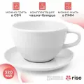 Кофейный набор RISE 320 мл на 4 персоны, материал: фарфор, цвет: белый
