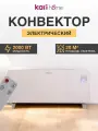 Конвектор с deluxe дистанционным управлением, цвет белый