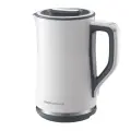 Электрический чайник из нержавеющей стали 1.5 л с дисплеем температуры - Белый