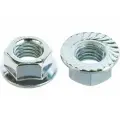 Гайка с прессшайбой М16 DIN6923 оцинкованная МастерБолтиков (25 шт)