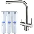 Смеситель для кухни Swedbe в комплекте с фильтром Аквафор Кристалл